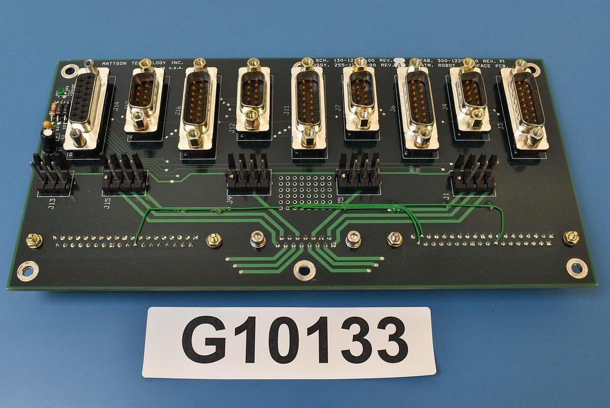 Used Mattson 255-12297-00 PCB Robot Interface