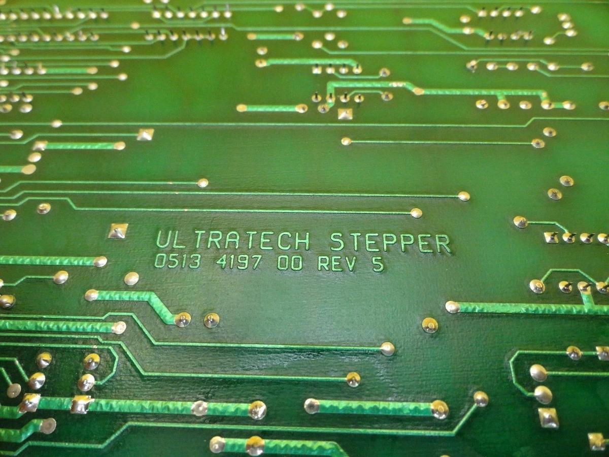 Used Ultratech Stepper 0513 4197 00 Servo Stage PCB Card Semifusion Model 152 Used