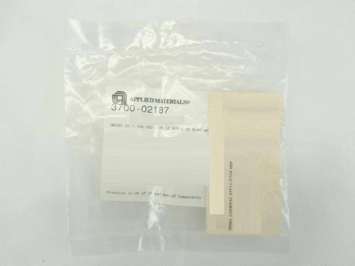 AMAT Applied Materials 3700-02187 Chemraz O-Ring Reseller Lot of 4 New