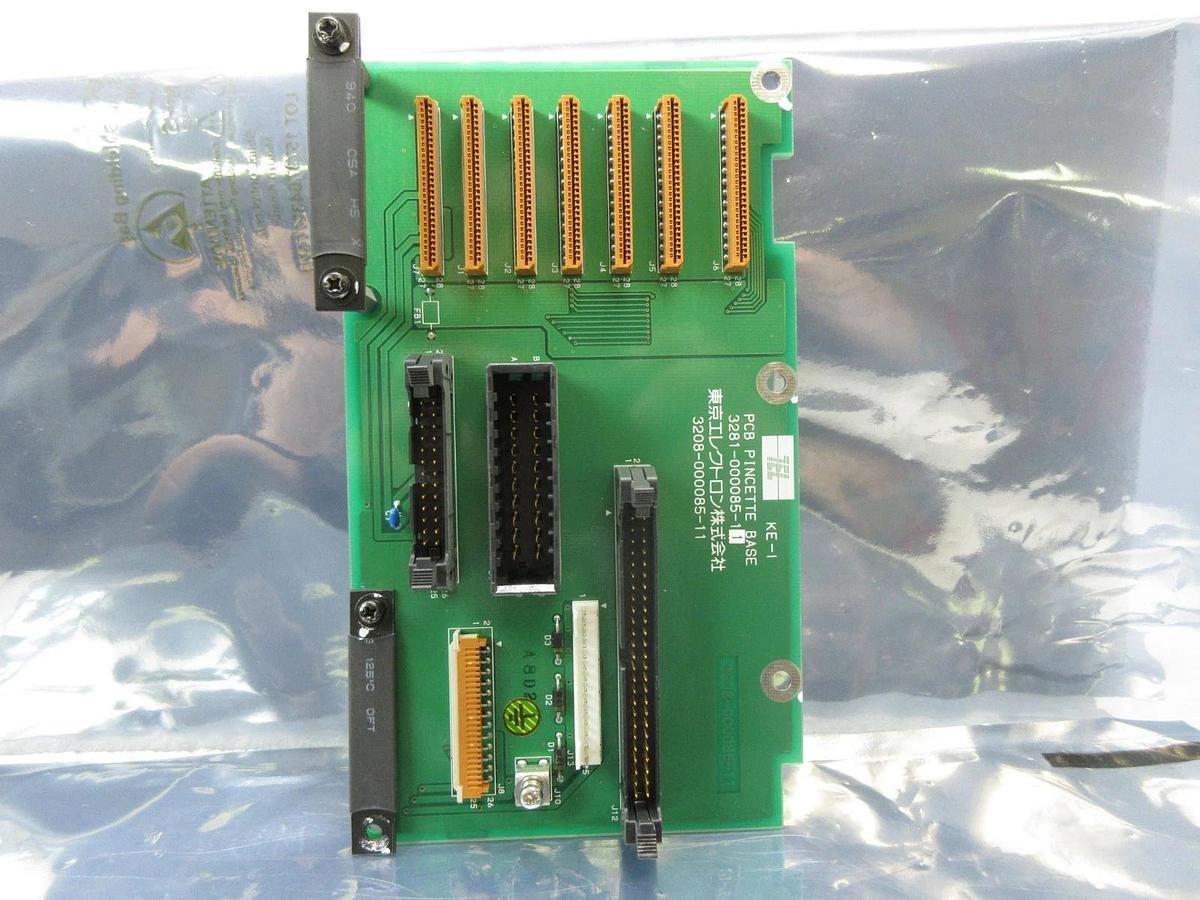 Used TEL Tokyo Electron 3281-000085-11 Pincette Base PCB 3208-000085-11 P-8 Used