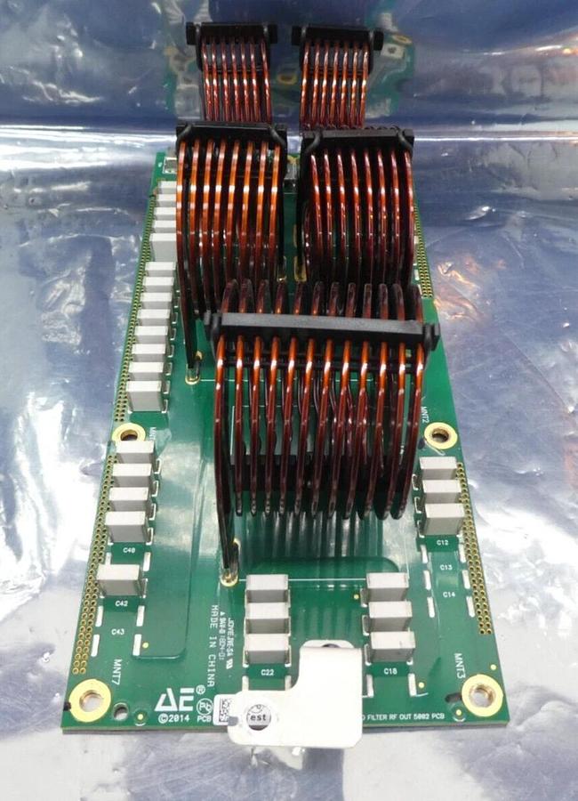 Used AE Advanced Energy 23020337-B Jalepeno Filter RF Out 5002 PCB Working Surplus