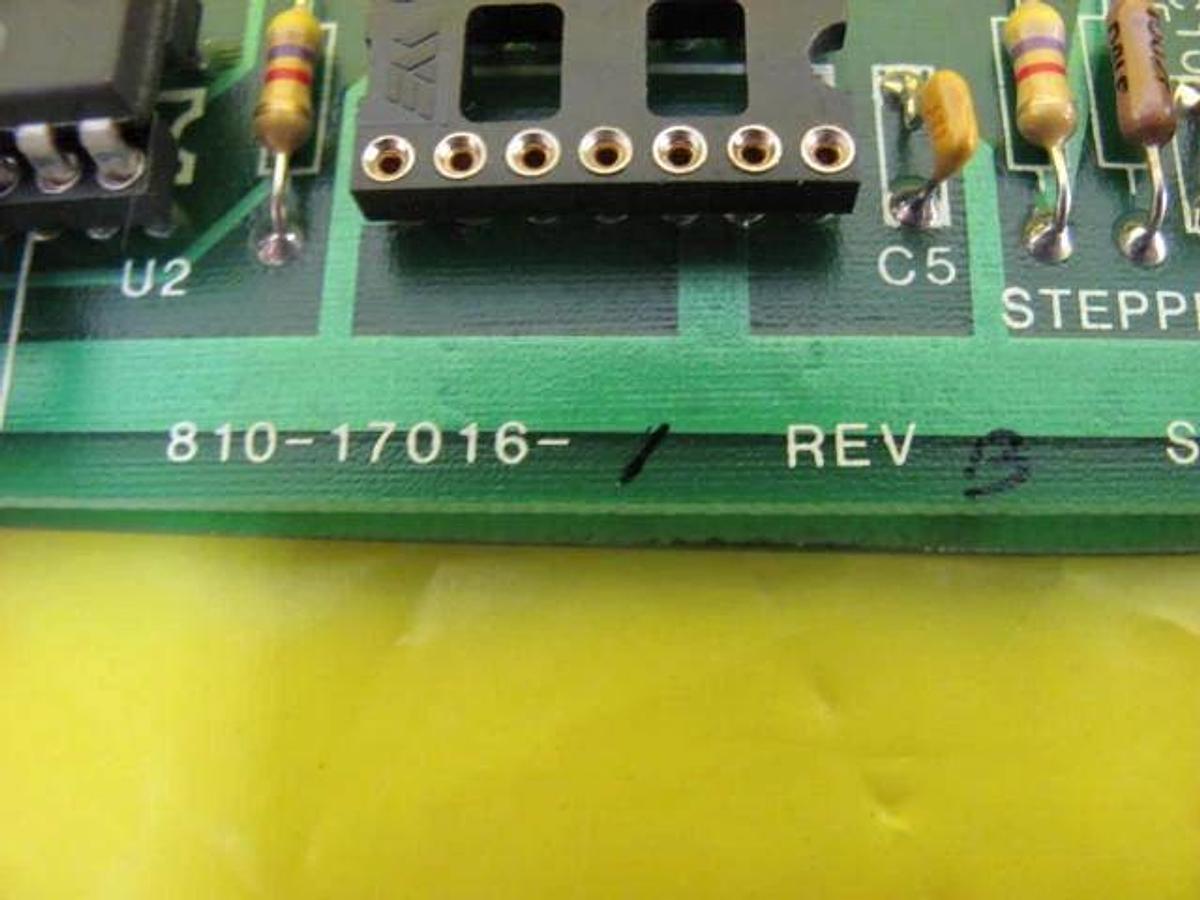 Used Lam Research 810-017016-1 Stepper Motor Driver PCB Card 4420 Etcher Working