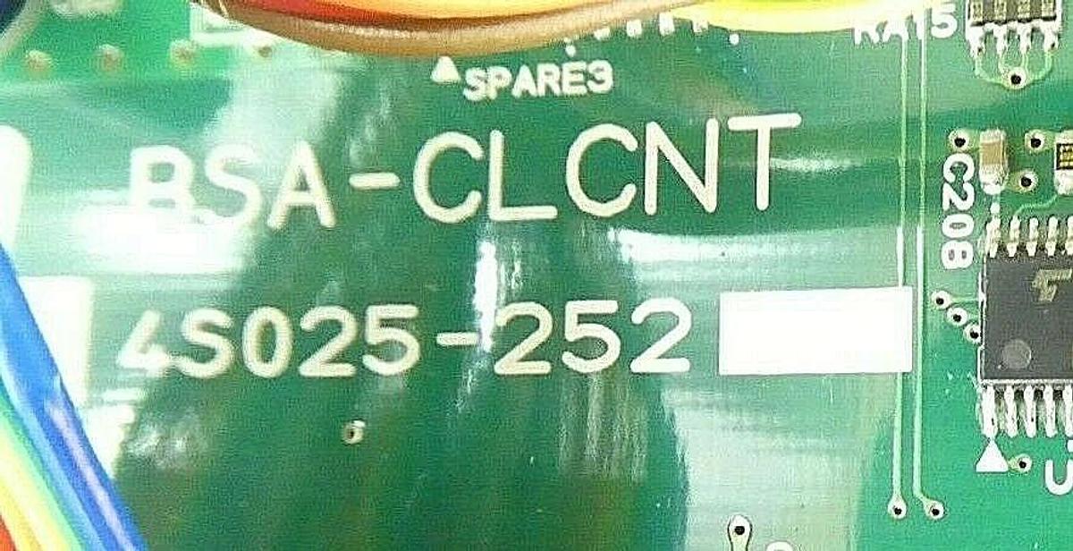 Used Nikon 4S025-252 PCB Card BSA-CLCNT NSR FX-601F Broken Tab As-Is