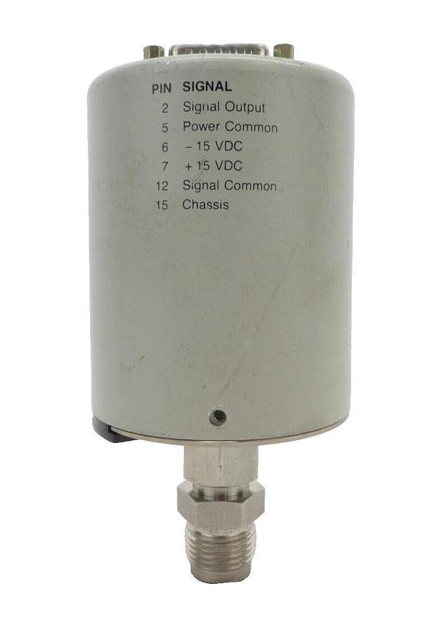Used MKS Instruments 128AA-01000B Baratron Pressure Transducer Tested Working Surplus