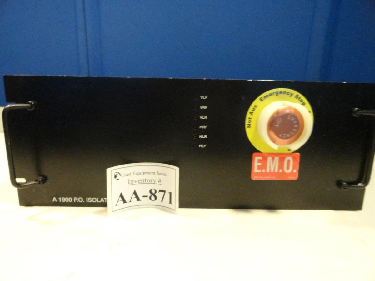 Used SVG Silicon Valley Group 859-0564-002 A 1900 PO Isolator ASML Used Working