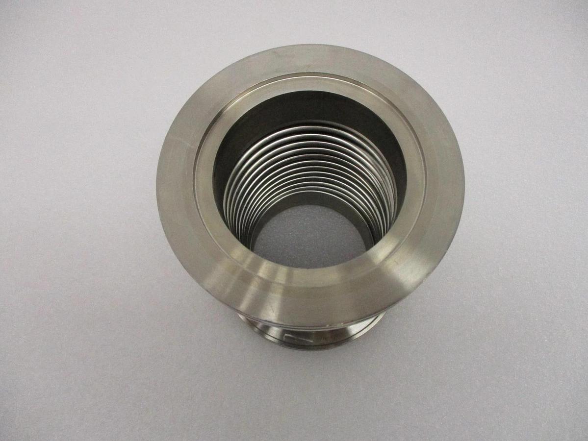Used Edwards ISO80 High Vacuum Flexible Bellows Stainless iQDP Series Used Working