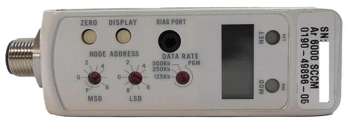 Brooks Instrument GF125C-205385 Mass Flow Controller MFC 7200 SCCM N2 New Spare
