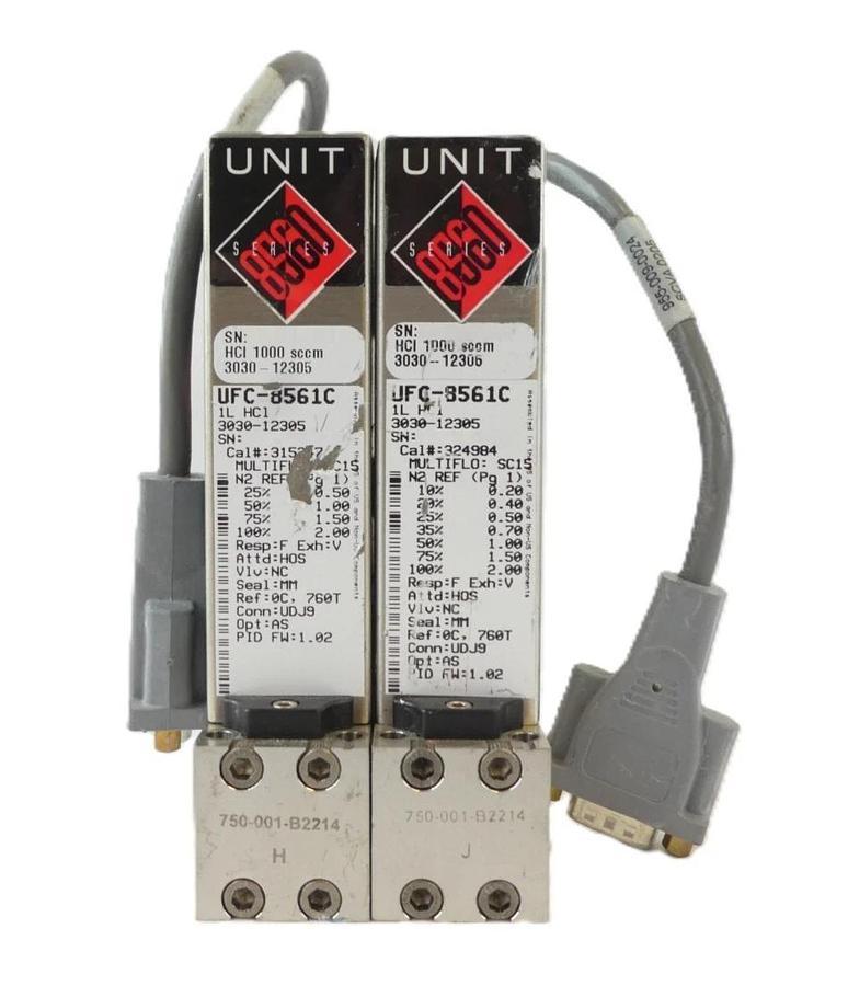 Used UNIT 8560 Series Mass Flow Controller MFC UFC-8561C UFC-8564 UFC-8565 Lot of 10