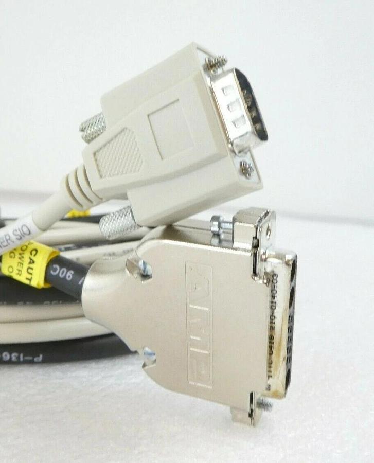 Used Brooks 002-8538-04 Prealigner Interface Cable Set of 2 KLA-Tencor eS31 Working