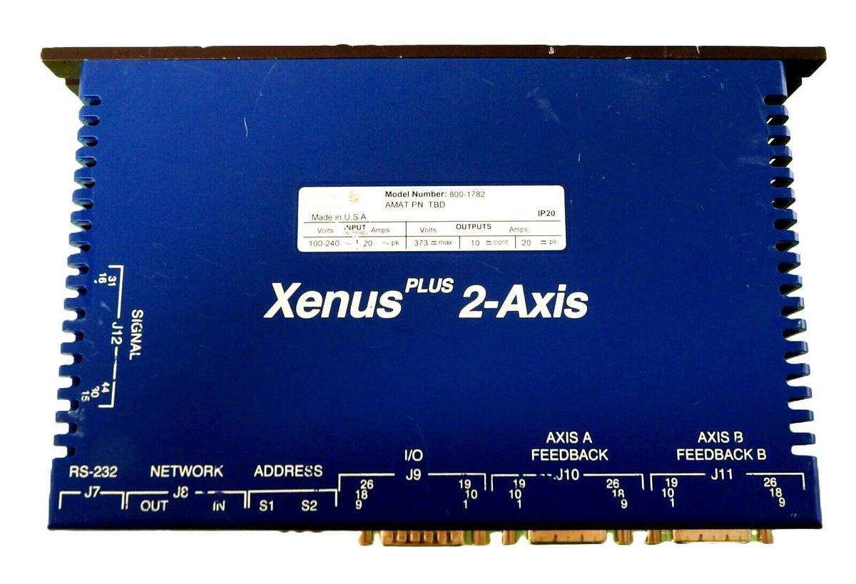 Used Copley Controls 800-1782 Servo Drive Amplifier Xenus Plus 2-Axis Working