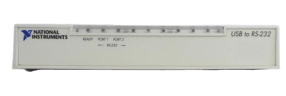 Used National Instruments 187660H-01L 2-Port Serial Interface USB-232/2 Working