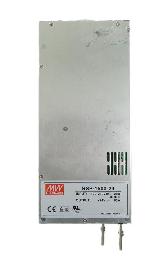 Used Mean Well RSP-1500-24 Industrial Switching Power Supply Spare Surplus