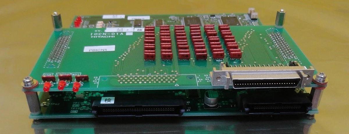 Used Hitachi IOTU-02N Relay Interface Board PCB Used Working