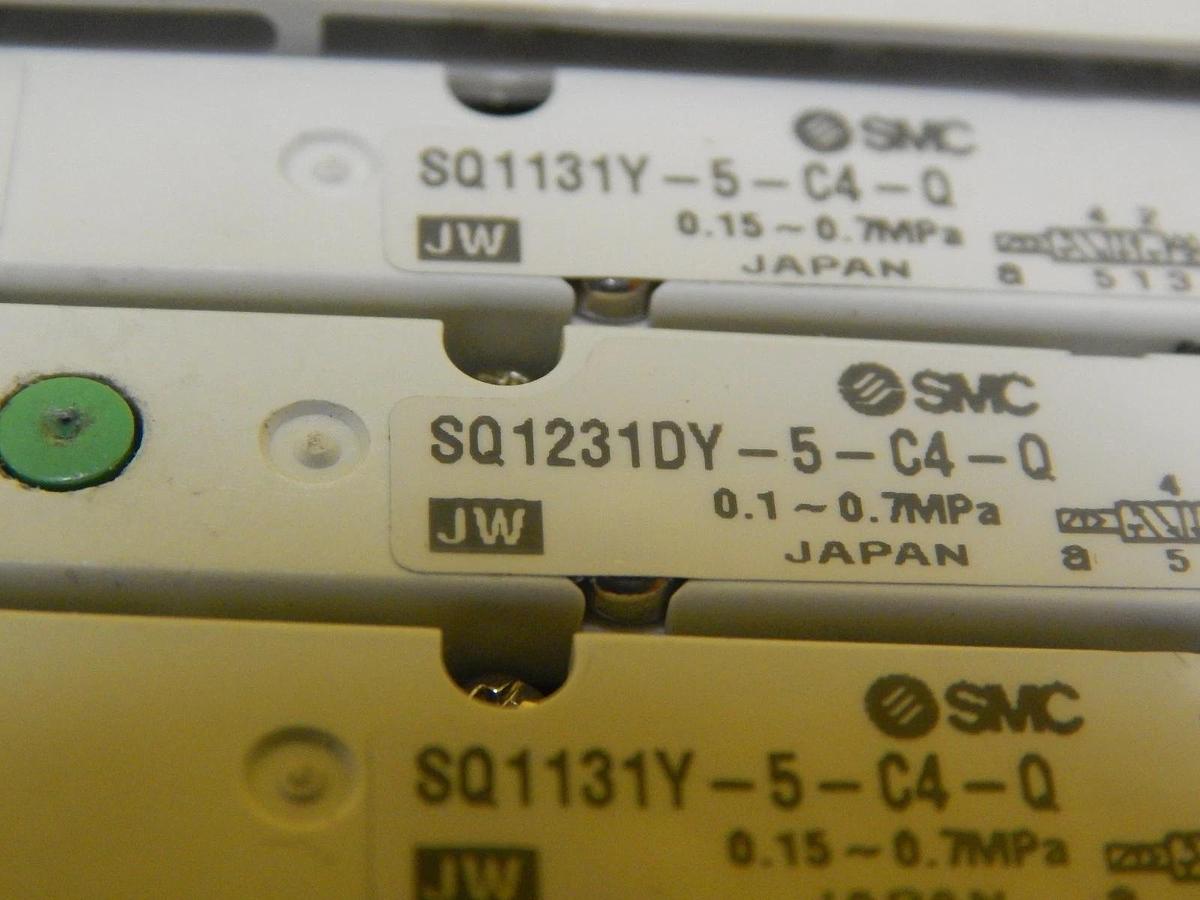 Used TEL Tokyo Electron CSV6 10-Port Manifold SMC SQ1131DY-5-C4-Q PR300Z Used Working
