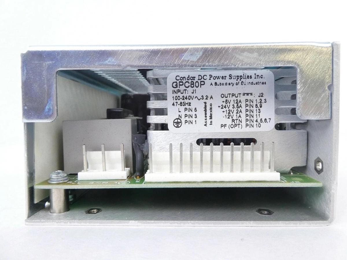Used Condor 02-32117-0001 Power Supply GPC80P Rev. C 065-16364 Working Spare