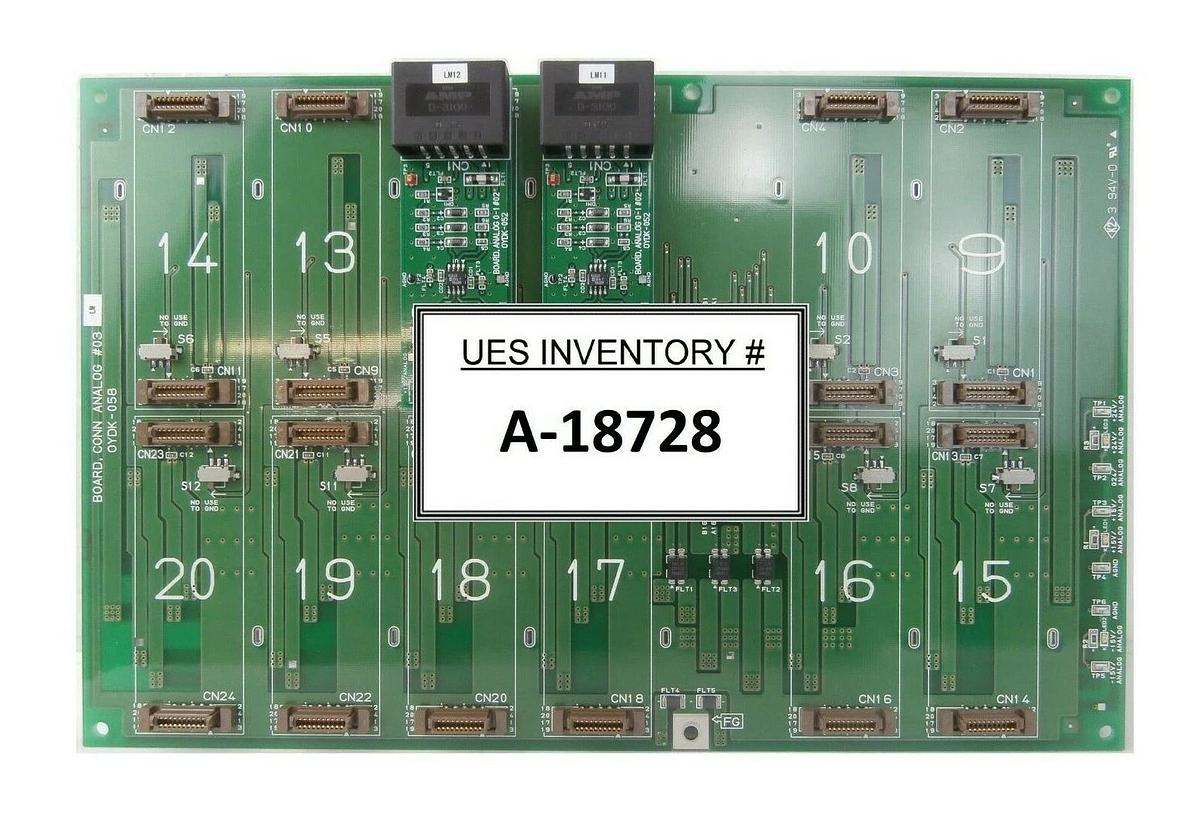 Used TEL Tokyo Electron OYDK-058 2-Port Connector Board PCB OYDK-052 Lithius Working