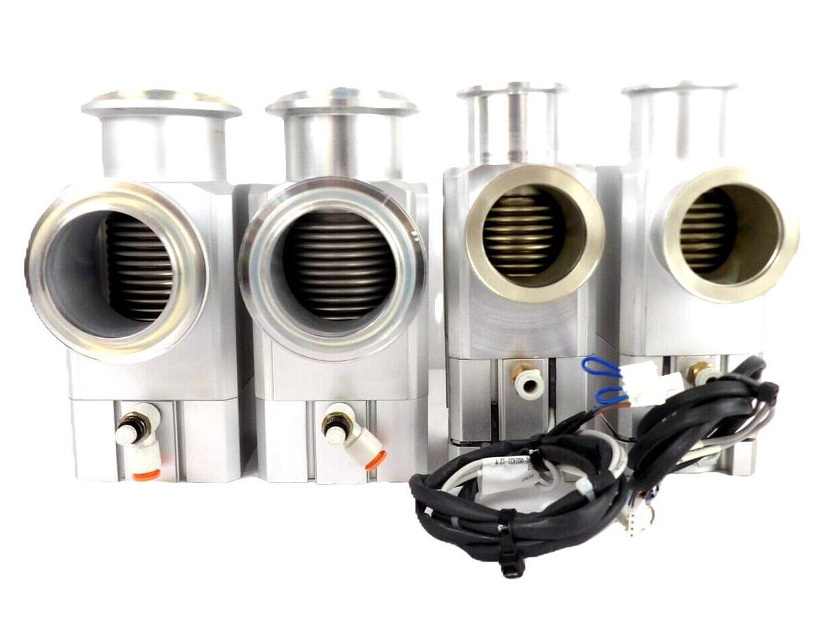 Used SMC XLA-50 XLA-50-M9  XLAQ-40-X694 High Vacuum Valve Reseller Lot of 4 Working