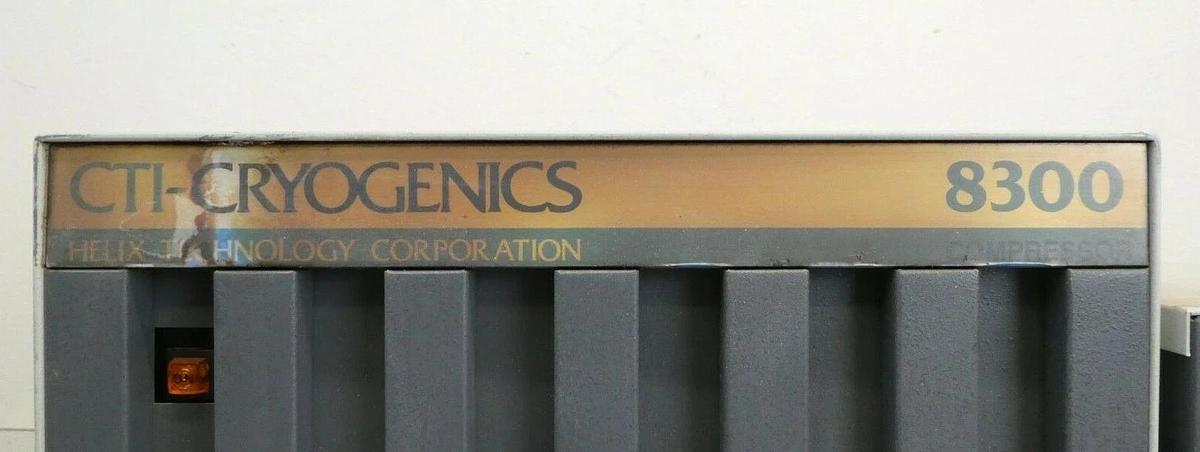 Used CTI-Cryogenics 8052000 8300 Helium Cyro Compressor System 8100 Controller As-Is