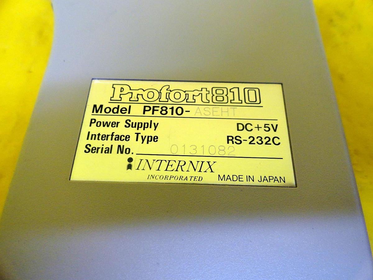 Used Internix PF810-ASEHT Robot Teach Pendant Profort810 with Cable Working Spare
