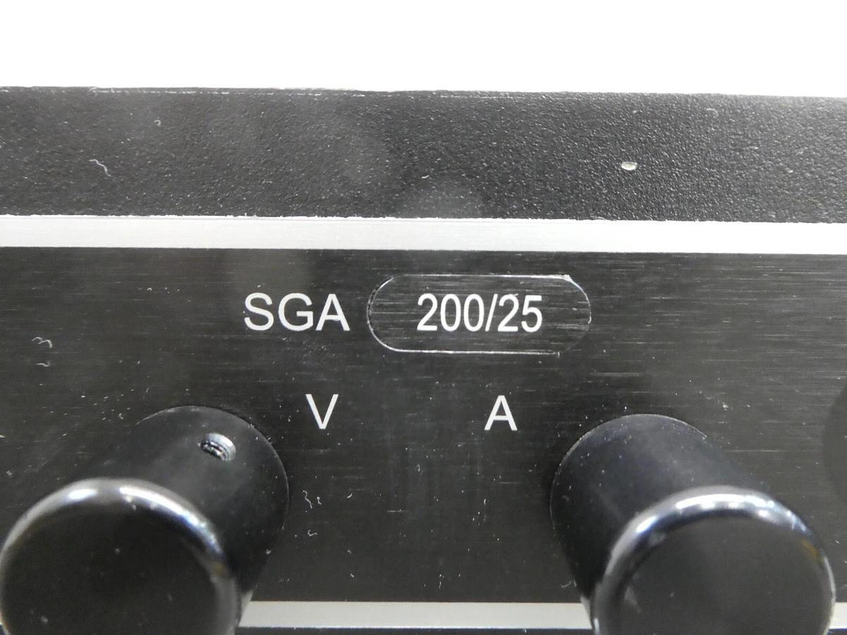 Used Sorensen SGA200/25E-1DAA Modular DC Power Supply Ametek AMAT Working Surplus