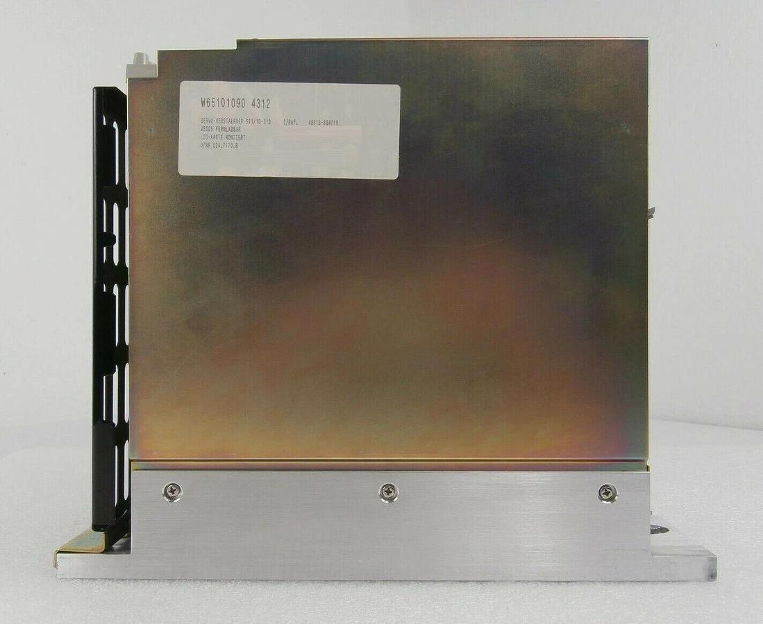 Used Socapel ST1 10-310 AC-Servo Drive Amplifier 3 Sinus Power SOCASIN Working