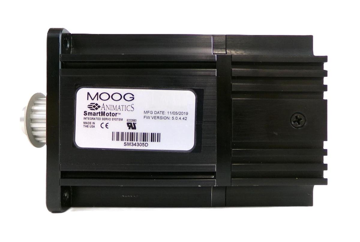Used MOOG Animatics SM34305D Integrated Servo System SmartMotor Working Surplus