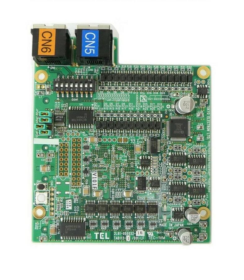 Used TEL Tokyo Electron 2L81-050032-16 Network PCB TAB113-1/I01-LF Working Surplus