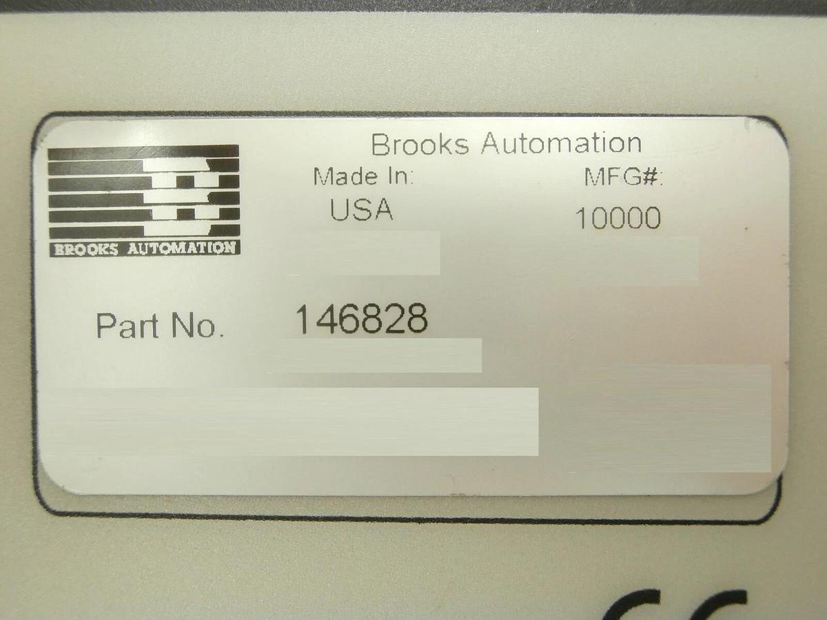 Used Brooks Automation 146828 Series 8 Robot Controller 10000 Working Surplus