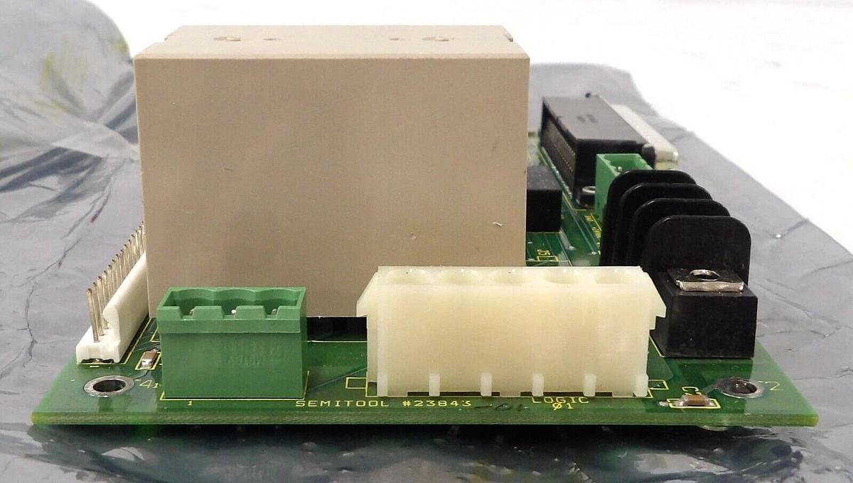 Used Semitool 23843-01 Sourcing Spinner Interface PCB Board New Surplus