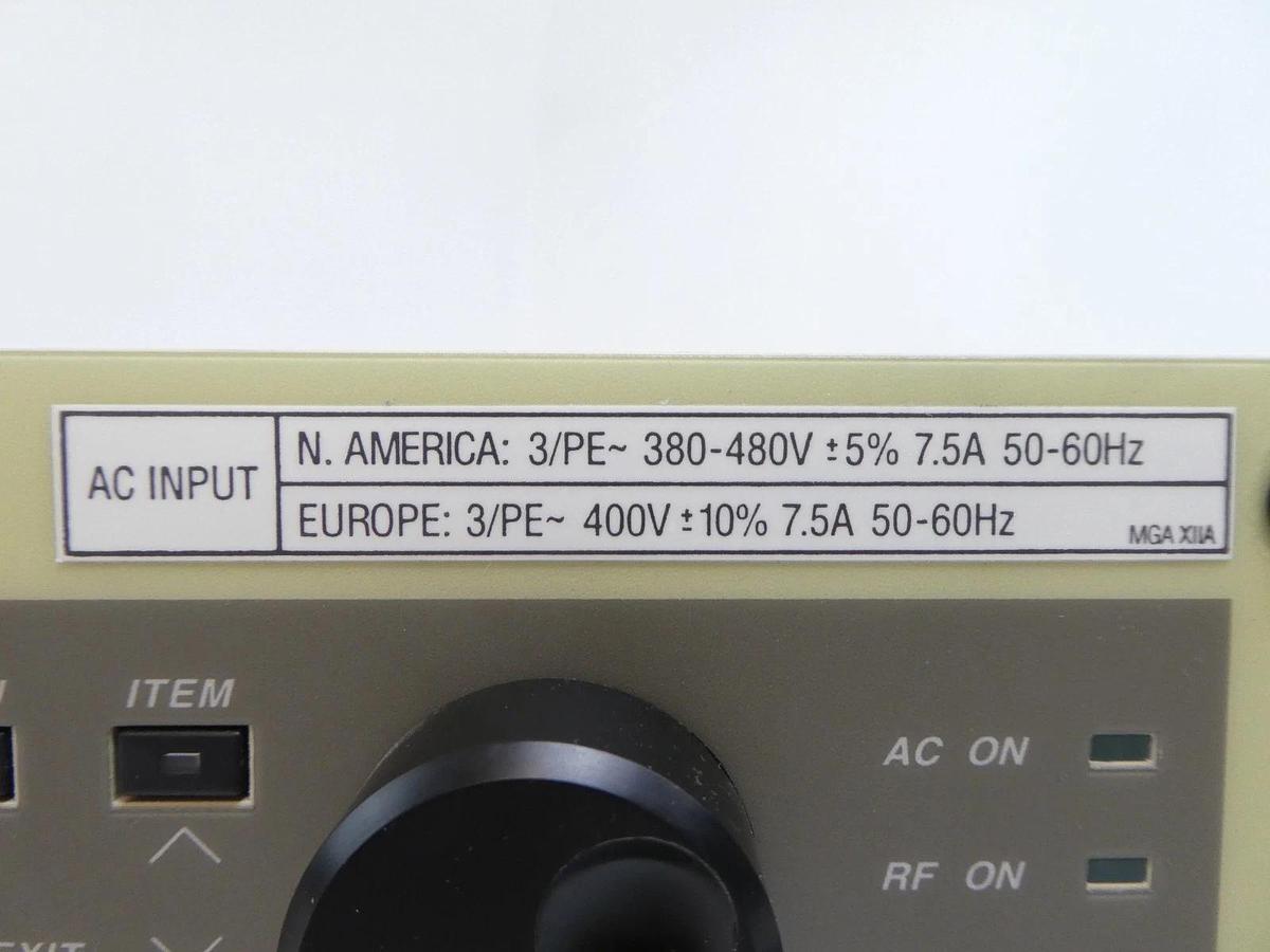 Used GHW-12Z Genesis ENI GHW12Z-13DF2NH-001 RF Generator Remote Enable Mode Surplus