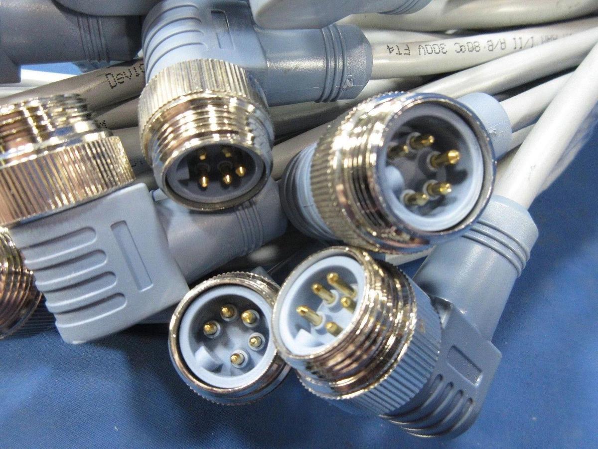 Used Devicenet 10150721 10’ Cables Lot of 13 used working