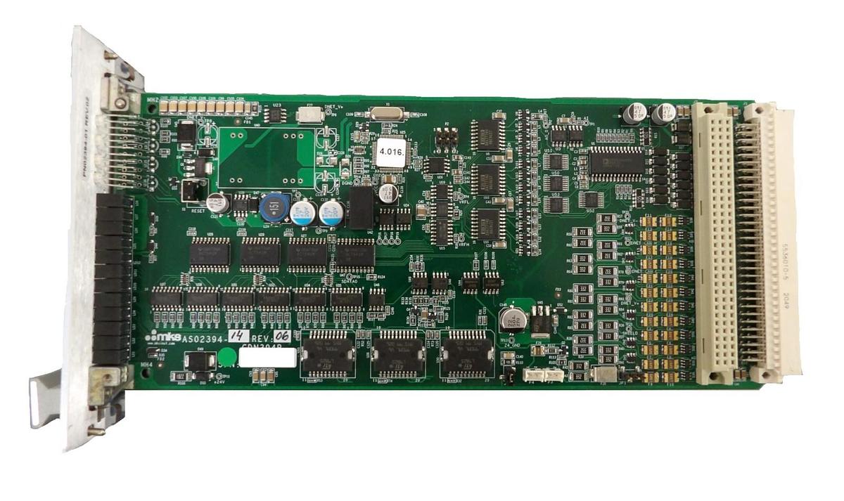 Used MKS Instruments AS02394-14 DeviceNet PCB Card CDN394R AMAT 0190-37829 Working