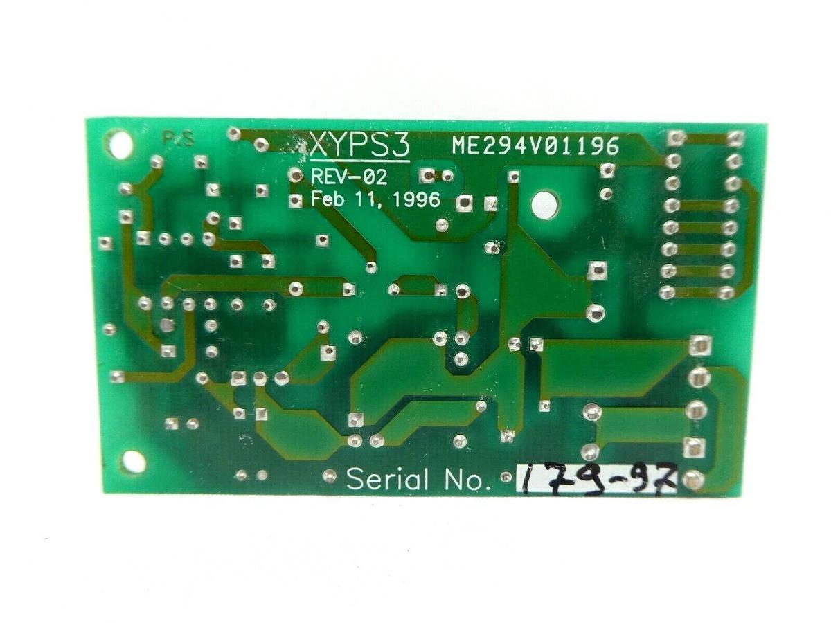 Used G.M. Control Engineering ME294V01196 Power Supply PCB XYPS3 NovaScan Working