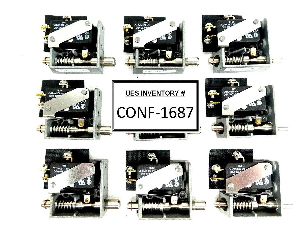 Used Honeywell 2AC6 Interlock Door Switch Reseller Lot of 9 Working Surplus