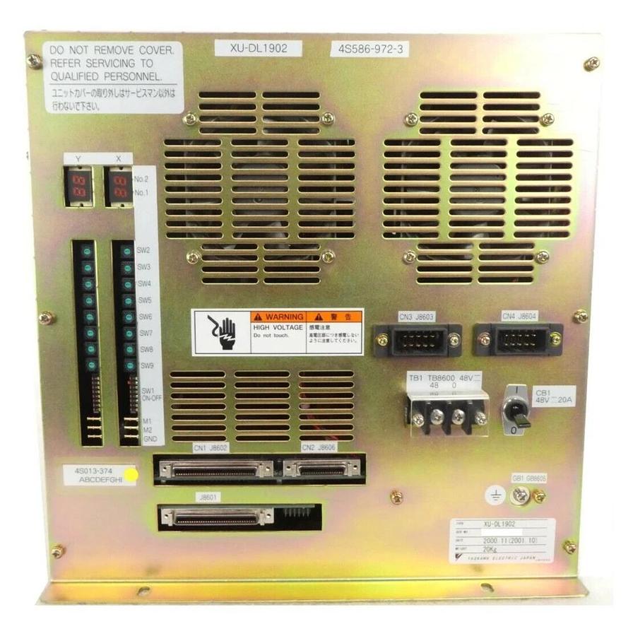 Used Yaskawa XU-DL1902 Linear Motor Controller Nikon 4S586-972-3 4S013-374 Working