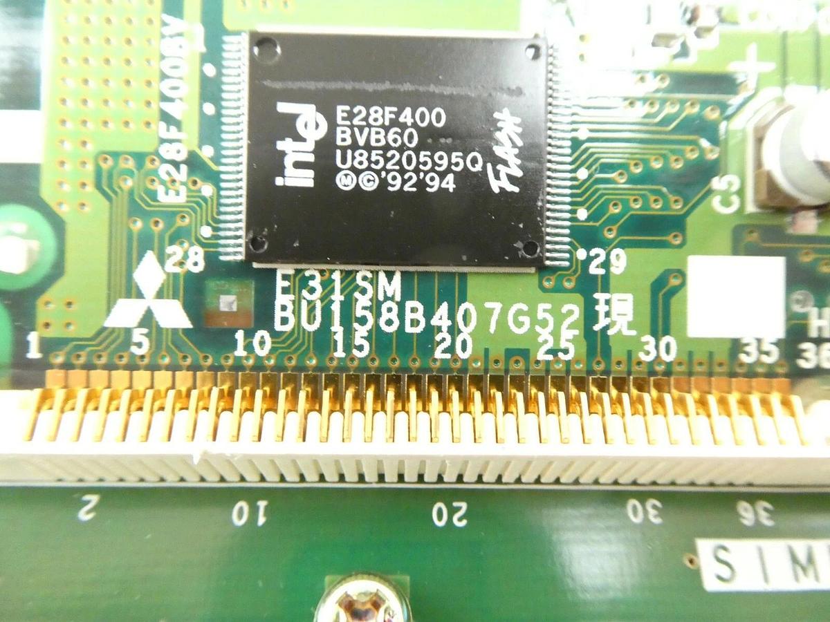 Used Mitsubishi BU158A367G53 PCB Card E31SC BU158B407G52 E31SM CR-E356-S06 Working