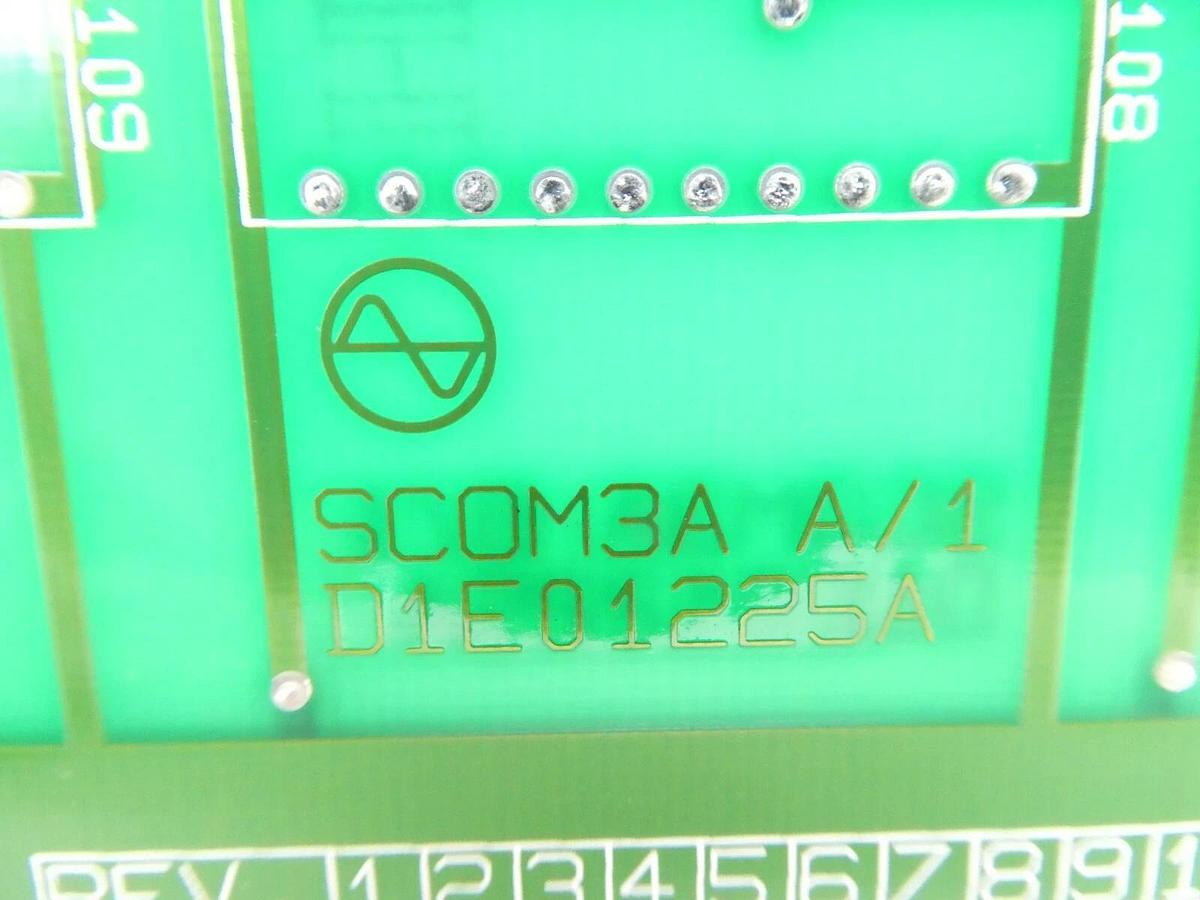 Used Kokusai Electric D1E01225A Communication PCB Card SCOM3A Untested As-Is