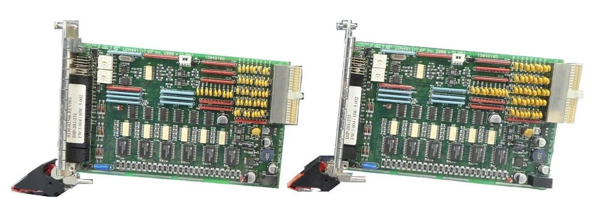 Used DIP 15049105 DeviceNet I/O PCB Card CDN491 AMAT 0190-02506 Lot of 2 Working