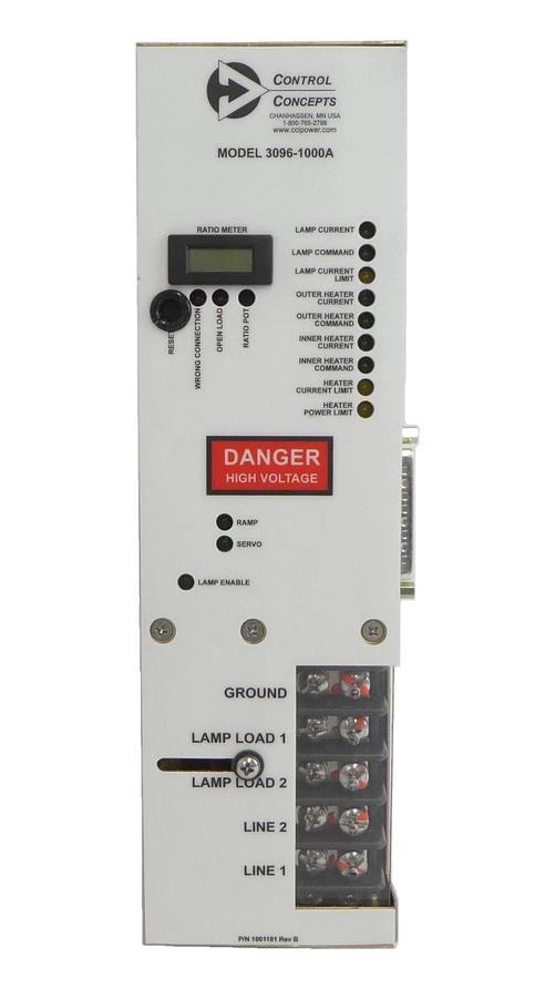 Used Control Concepts 3096-1000A SCR Power Controller AMAT 0190-46113 Working Surplus