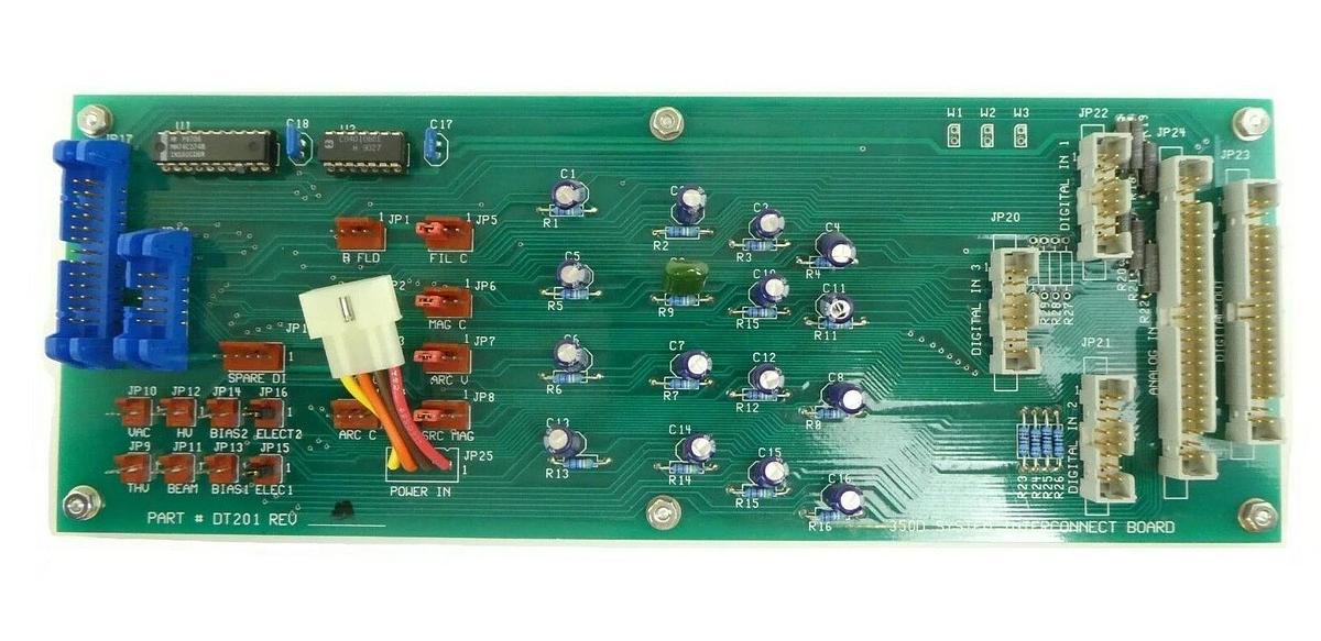 Used Varian Semiconductor VSEA DT201 350D System Interconnect PCB Working Surplus
