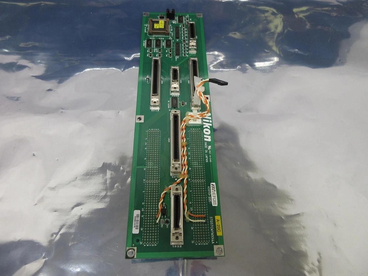 Used Nikon 4S013-395 Backplane Interface Board PCB STGSTCWYWXX4A NSR Series Working