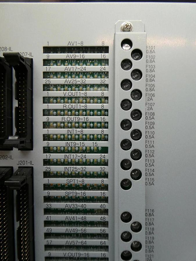 Used Kokusai Electric D2E01522 Interface Panel Backplane PCB INT-CNBA Used Working