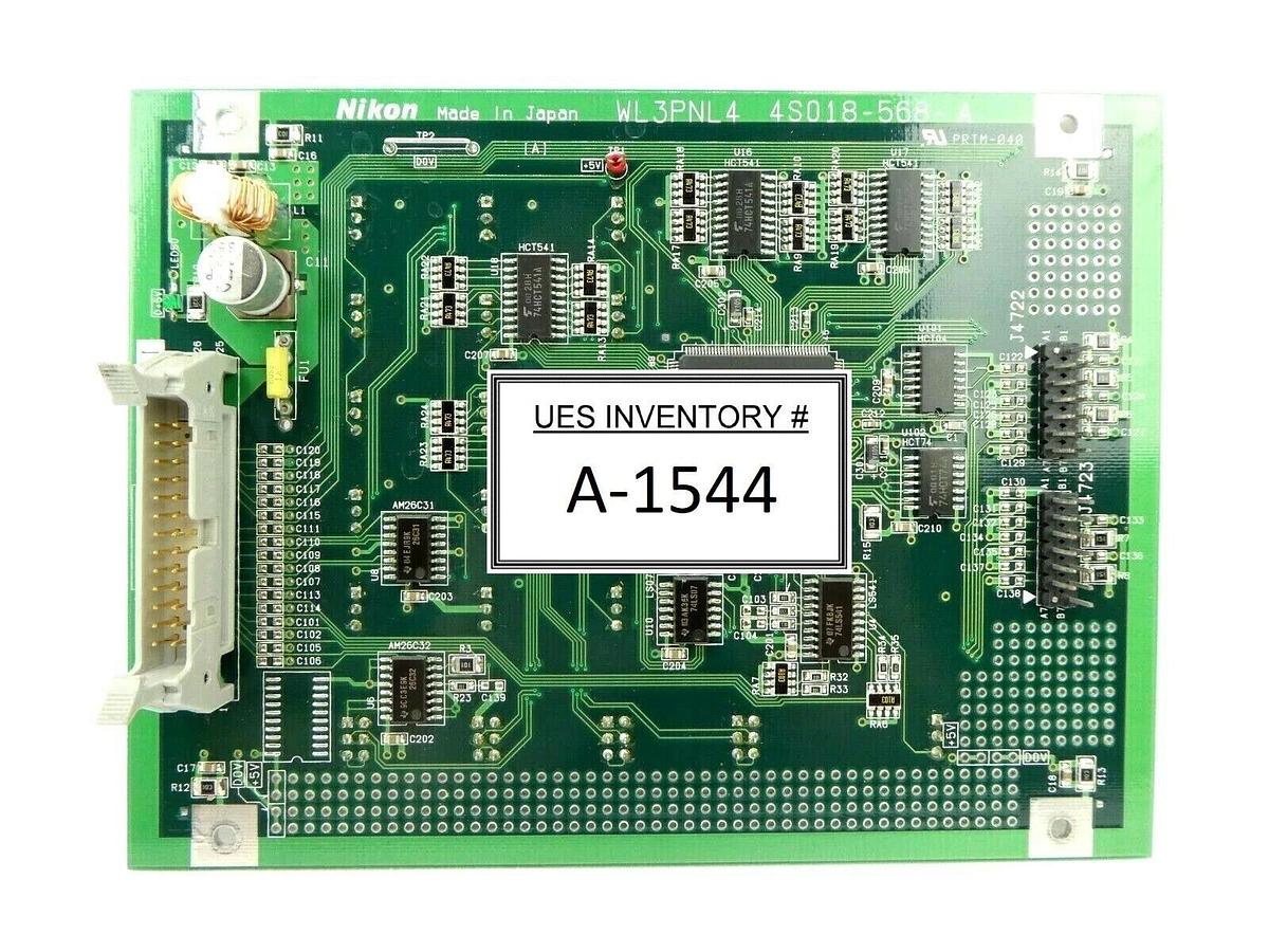 Used Nikon 4S018-568-A Processor Board PCB WL3PNL4 NSR System Working Spare