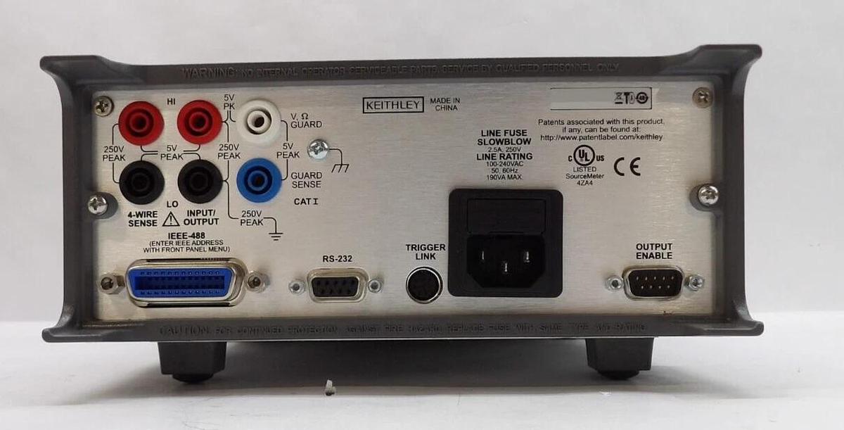 Used Keithley 2400 Low Voltage SourceMeter Module 2400 Series Calibrated Working