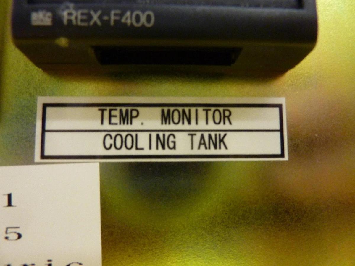 Used DNS Screen TANK#5 Sulfuric 120C Temperature Monitor Cooling Tank FC-3000 Used