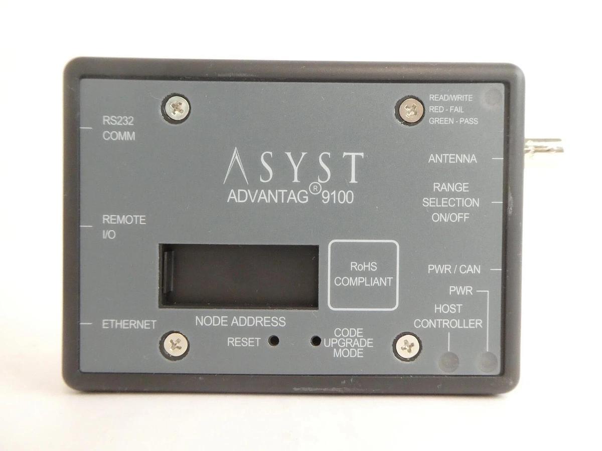 Used Asyst 9701-2936-01 RFID Controller Advantag 9100 Lot of 2 Working Surplus