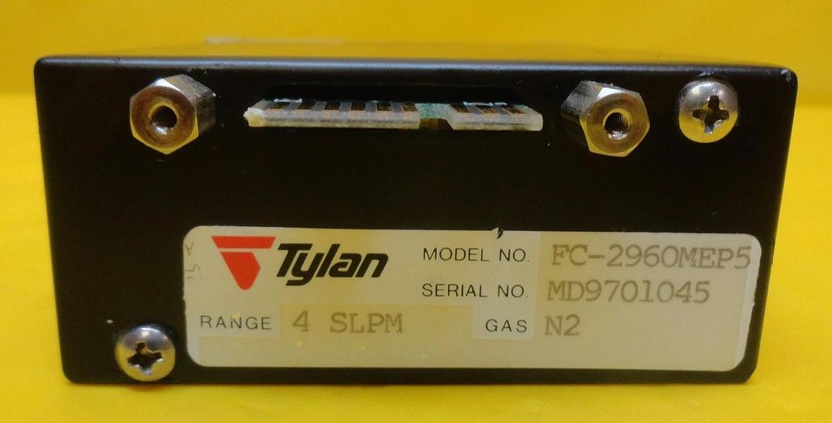 Used Tylan FC-2960MEP5 Mass Flow Controller MFC 2900 Series 4 SLPM N2 Used Working