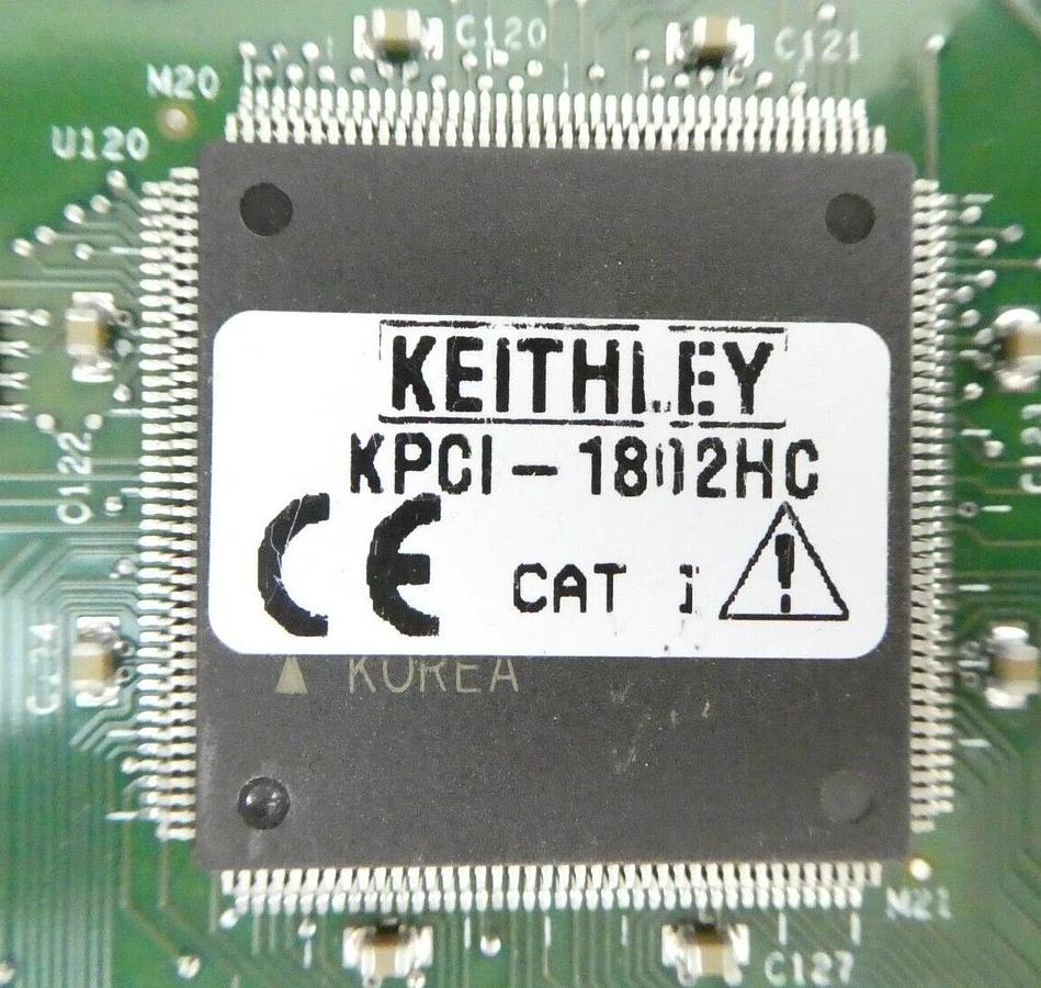 Used Keithley Instruments KPCI-1802HC Processor PCB Card Working Surplus