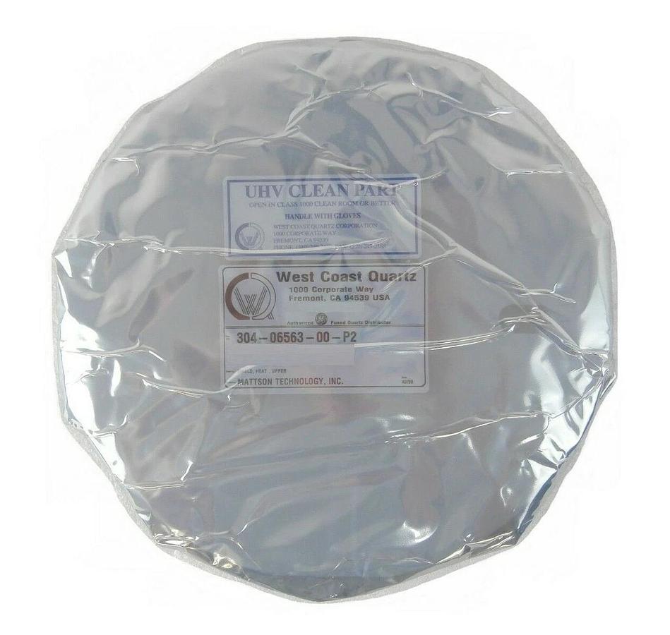 Mattson Technology 304-06563-00 Quartz Upper Heater Shield New Surplus