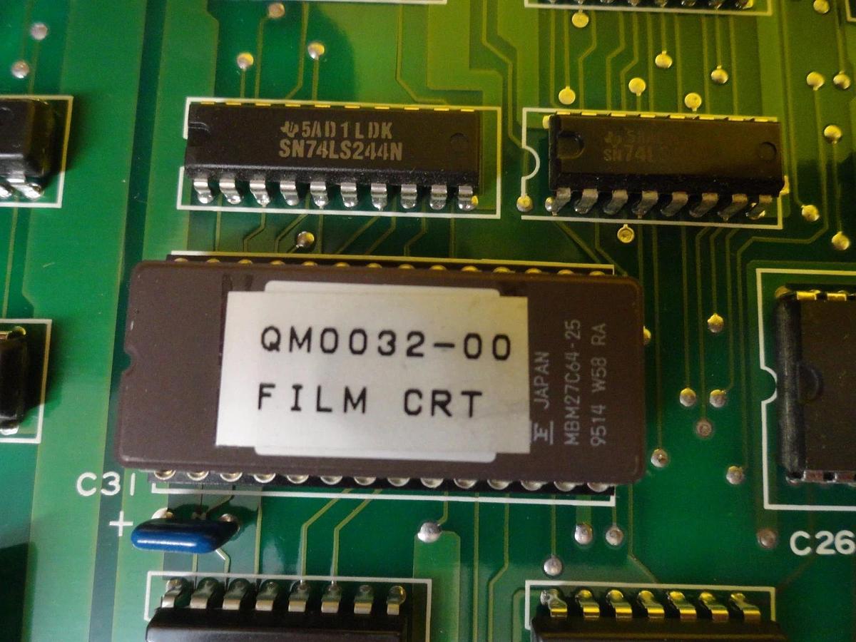 Used JEOL MP002407-03 FILM CRT ITF PB Interface Board PCB Card JEM-2010F Working